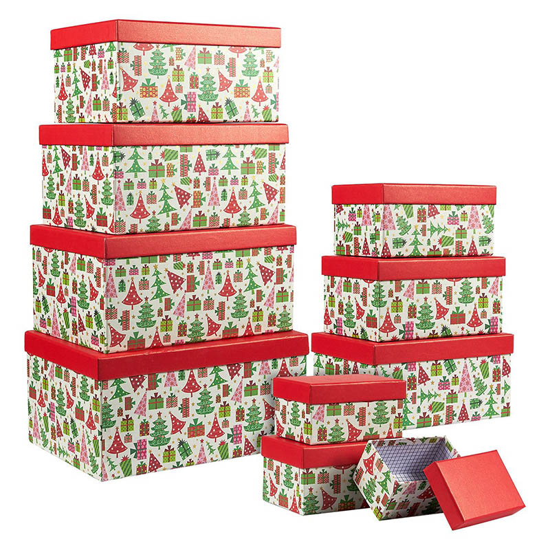 Neues Design Verpackung Papier Box, Geschenkbox Verpackung, Schokoladenverpackungsbox, Weihnachtsverpackungsboxen